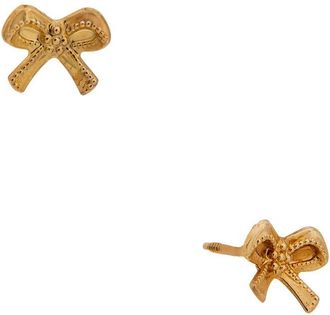 Italian Gold, Inc 10K Petite Bow Stud Earrings