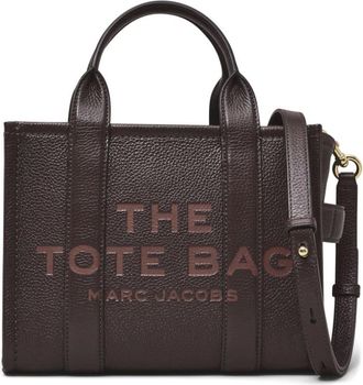 Marc Jacobs Shopping Bags, female, Brown, ONE SIZE, The Leather Small Tote Bag