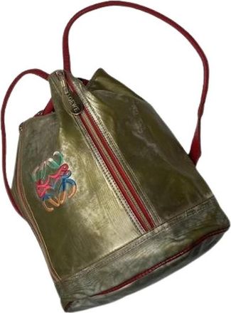 Loewe Pre-owned Pearl Backpack - Dames - Vintage Rugzakken - Veelkleurig - ONE Size - Vintage
