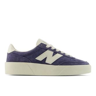 New Balance Unisexo 750 en Gris/Beige, Cuero, Talla 37.5