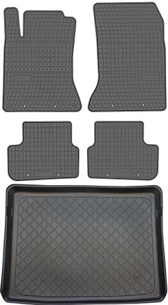 OEM Juego De Alfombrillas De Goma Para Coche Y Alfombrilla Para Maletero Para Mercedes Clase B W246 (de Octubre De 2011 A Diciembre De 2018)