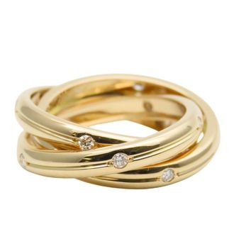 Cartier Trinity Yellow Gold Yellow Gold (18K) Band Ring (Pre-Owned)