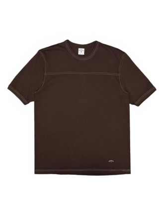 Noah Football T-shirt - men - Cotton - S - Brown