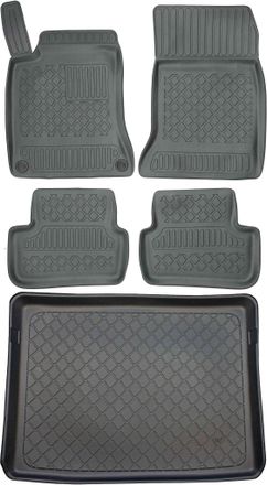 OEM Juego De Alfombrillas Para Coche Y Maletero Para Mercedes Clase B W246 (10/2011-12/2018)