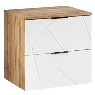Badplaats Mueble De Lavabo Para Ba&ntilde;o Manello 60 X 46 X 58 Cm - Roble Con B