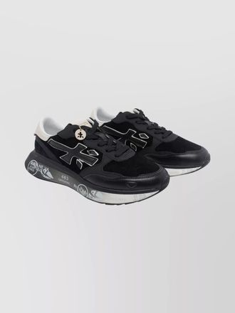 Premiata low top sneakers with round toe design