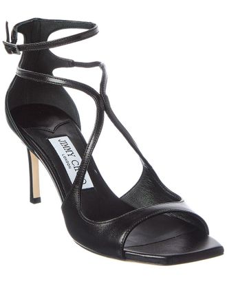 Jimmy Choo London Ayla 75 Leather Sandal