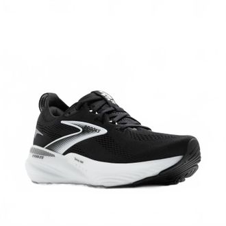 Brooks Womens Glycerin Gts 22 Shoes In Black/grey/white