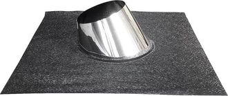 MBM Fald&oacute;n De Techos Inclinados Base Butal Conducto De Humos Dn 150