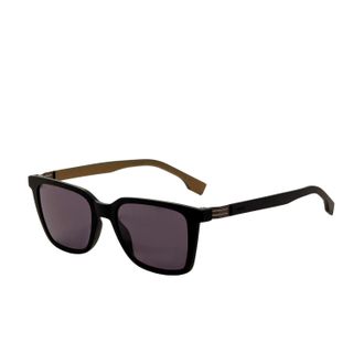 HUGO BOSS Mens 53mm Black Beige Sunglasses BOSS1574-S-0WM-53