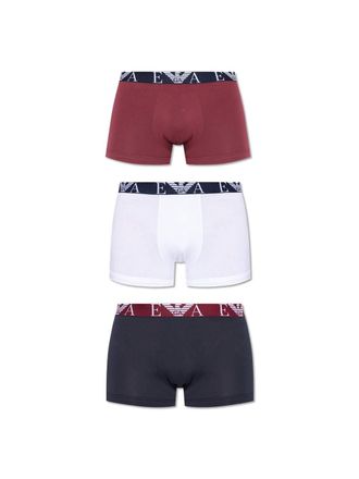 Emporio Armani Heren eagle pack boxer x3