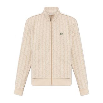 Lacoste Zip-throughs, male, Beige, Size: XL Paris Zip-Up Track Jacket