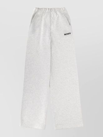 Rotate organic cotton track pants