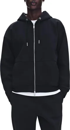 On Club Collective Full Zip Hoodie in Black at Nordstrom, Size Xx-Large