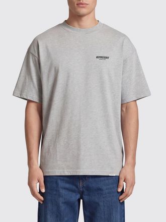 Represent T-shirt girocollo in cotone con logo a contrasto