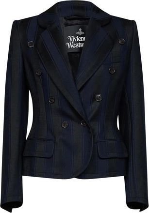 Vivienne Westwood Jassen, Dames, Blauw, M, Wol, Vivienne Westwood Jassen