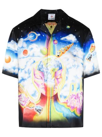 Casablanca The Essential Experience Black Silk Shirt
