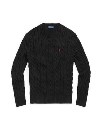 Ralph Lauren CABLE-KNIT COTTON SWEATER
