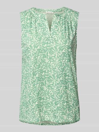 Tom Tailor Regular Fit Blusentop aus Baumwoll-Modal-Mix in Mint, Gr&ouml;&szlig;e XXL