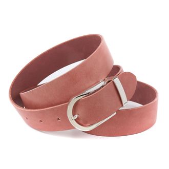 Anthoni Crown Lederg&uuml;rtel ANTHONI CROWN, Damen, Gr. 100, pink, Leder, unifarben, G&uuml;rtel Lederg&uuml;rtel, Pflanzlich gegerbter Vollrindlederg&uuml;rtel