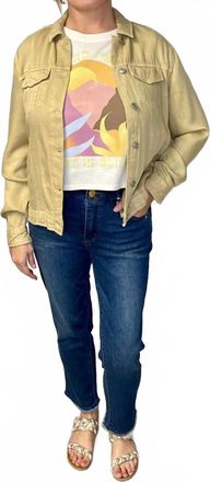 Democracy Cascade Straight Leg Jeans In Denim