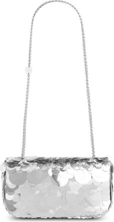 Paco Rabanne Piccola Borsa Baguette Scintillante - - Bags - Donna - Grigio - ONE SIZE