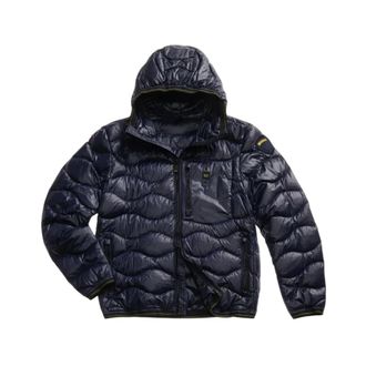 Blauer Down Jackets, male, Blue, Size: XL Quilted Down Jacket