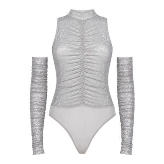 Twentyfourhaitch Arches Body - - Tops - Donna - Grigio - L