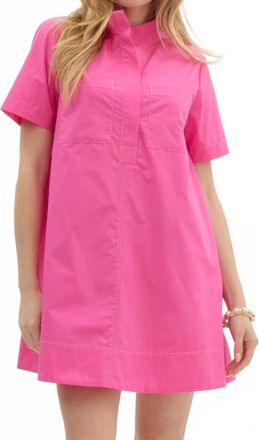 Entro Timeless Margot Mini Dress In Pink