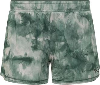 Yohji Yamamoto Korte Broeken, Heren, Veelkleurig, M, AOP Running Shorts