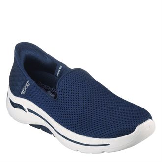 Skechers Womens GW Archfit Ld99 in Navy/White - Size UK 5.5