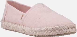 Toms Womens TOMS Alpargata Rope 2.0 Cotton Womens Pale Rose Espadrilles - Pink - Size: 5