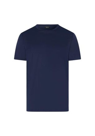Hanro Cotton Sporty Crew Neck Cotton T-Shirt in Deep Navy at Nordstrom, Size Xx-Large