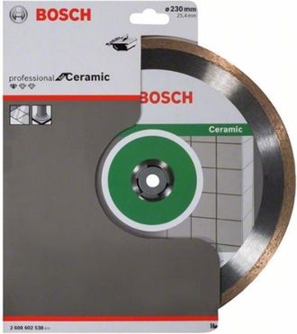 Bosch Disco De Corte De Diamante Standard Ceramic:230x254x16x7 2608602538