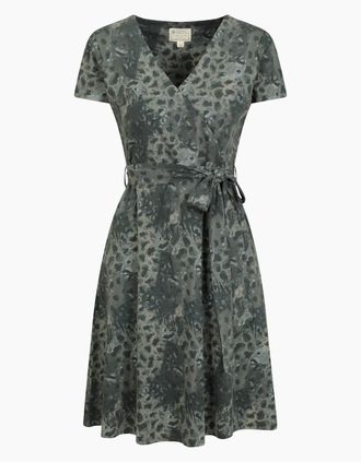 Mountain Warehouse Womens Mountain Warehouse Womens/Ladies Santorini Daisy Jersey UV Protection Dress - Green - Size: 20