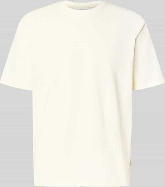 Lindbergh Lindbergh Oversized T-Shirt mit Rundhalsausschnitt in Offwhite, Gr&ouml;&szlig;e XXXL