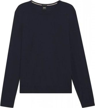 HUGO BOSS Hombre, Jerseys, Azul, Talla: 2XL