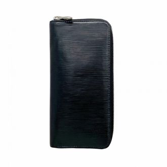 Louis Vuitton Noir Long Wallet (Bi-Fold) (Pre-Owned)