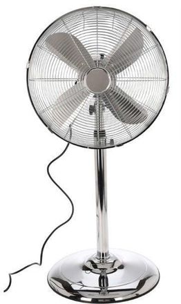 Koopman Excellent Electrics Freskuese Silver Ventilador Plateado