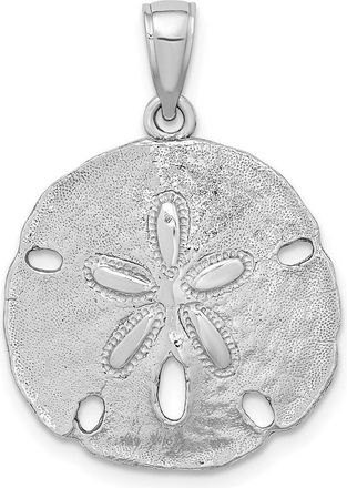 Diamond2Deal 14k Gold Polished S Dollar Charm