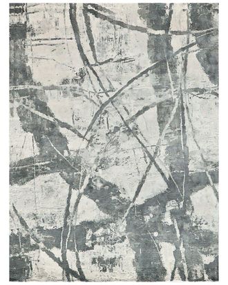 Exquisite Rugs Gianni Hand Loomed Wool/Bamboo Silk Area Rug