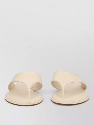 Aeyde leather flat thong sandal open toe