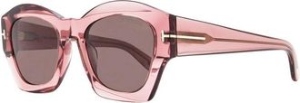 Tom Ford FT1083 72E Shiny Transparent Pink/Brown