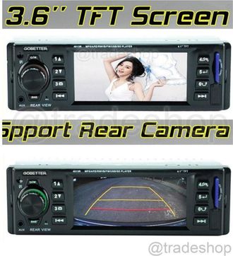 Trade Shop Trade Shop - Display Lcd 3.6 Hd Usb Sd Audio Mp5-3310r Para Telecamera Retromarcial