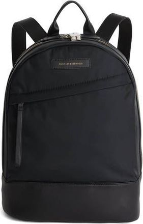 Want Les Essentiels Piper Nylon Backpack in Black Nylon/Jet Black at Nordstrom Rack