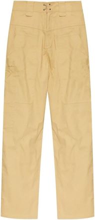 Isabel Marant Dames, Broeken, Beige, Maat: XS Katoen