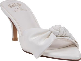 Good Choice Shoes Carmen Bow Slide Sandal in White at Nordstrom Rack, Size 8.5