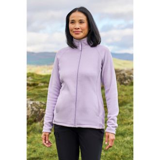 Mountain Warehouse Dames/Dames Raso Fleece Jas (Lila)