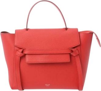 Celine Pre-owned Handbags, female, Red, Size: ONE SIZE Pre-owned Vintage Handbag