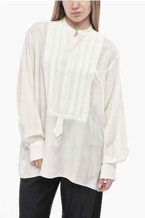 Tom Ford Silk Tuxedo Shirt size 44